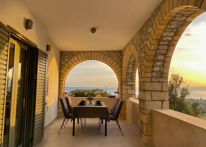 Horizon Villa Mani - Seaview Family Friendly House