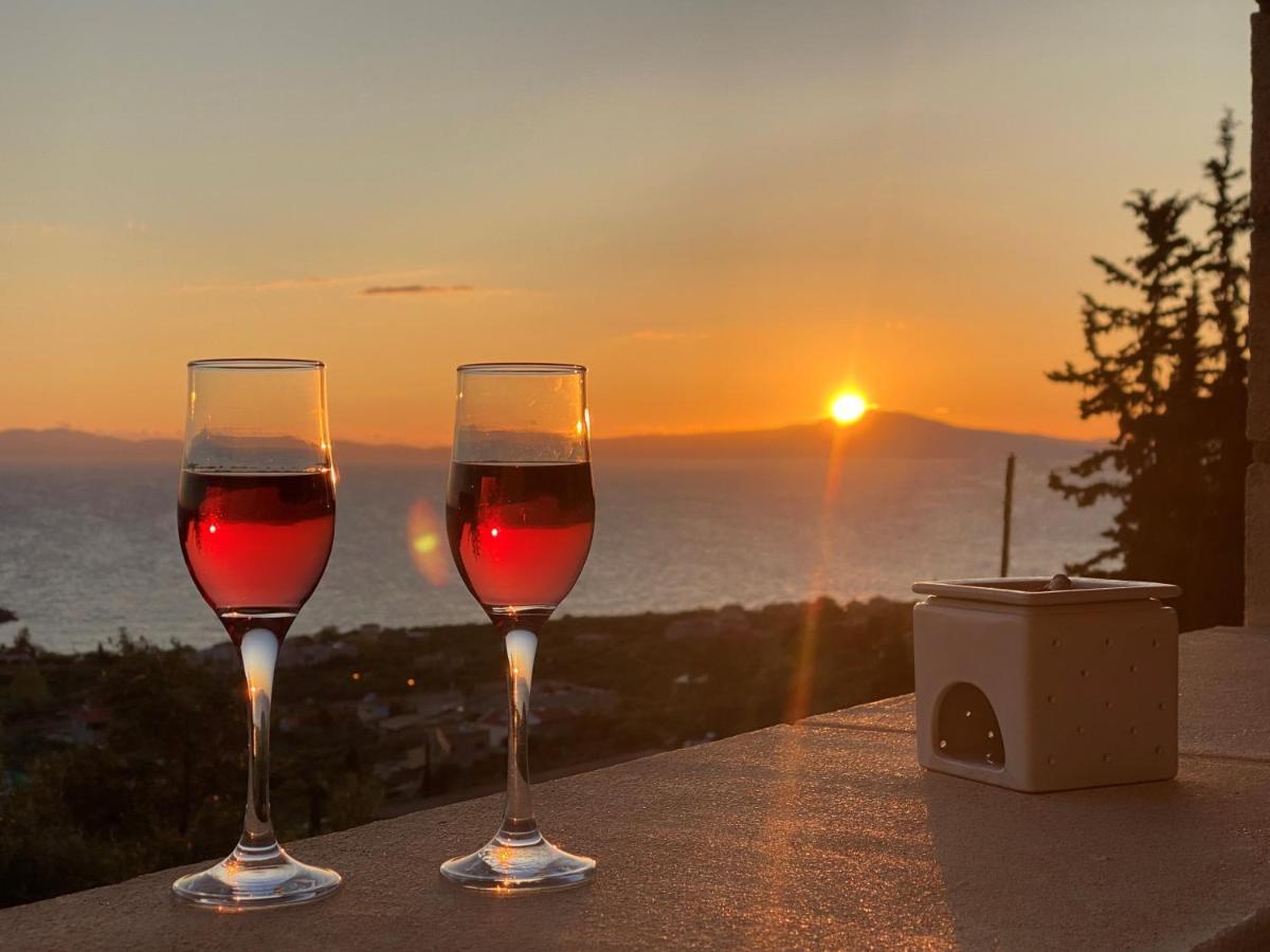 Horizon Mani - Seaview Family Friendly House Stoupa